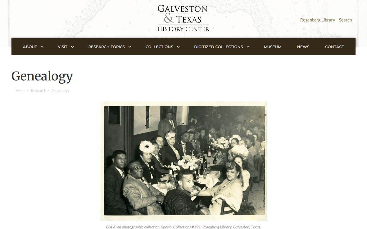 Friendswood city directory research at Rosenberg Library genealogy collections