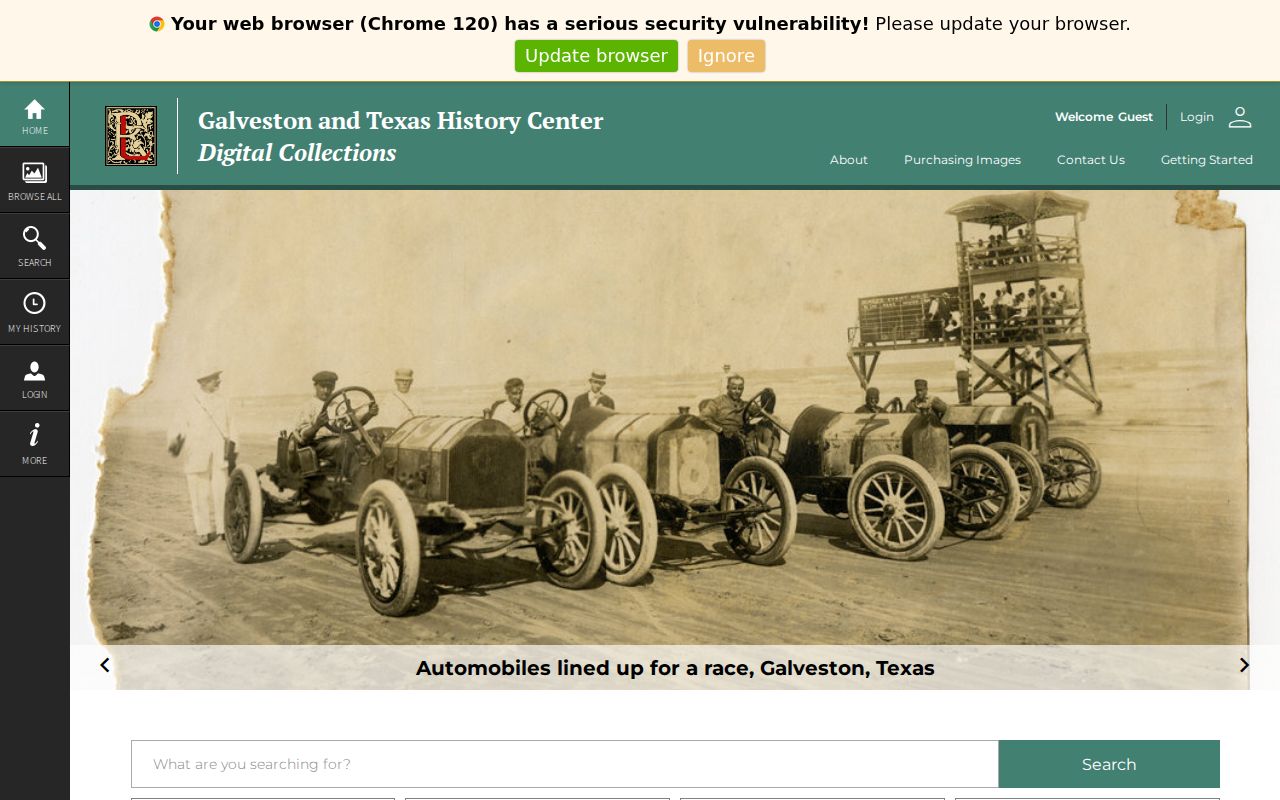 Friendswood previous residents image of Galveston and Texas History Center digital collections